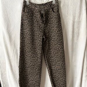 Leopard Print Pants